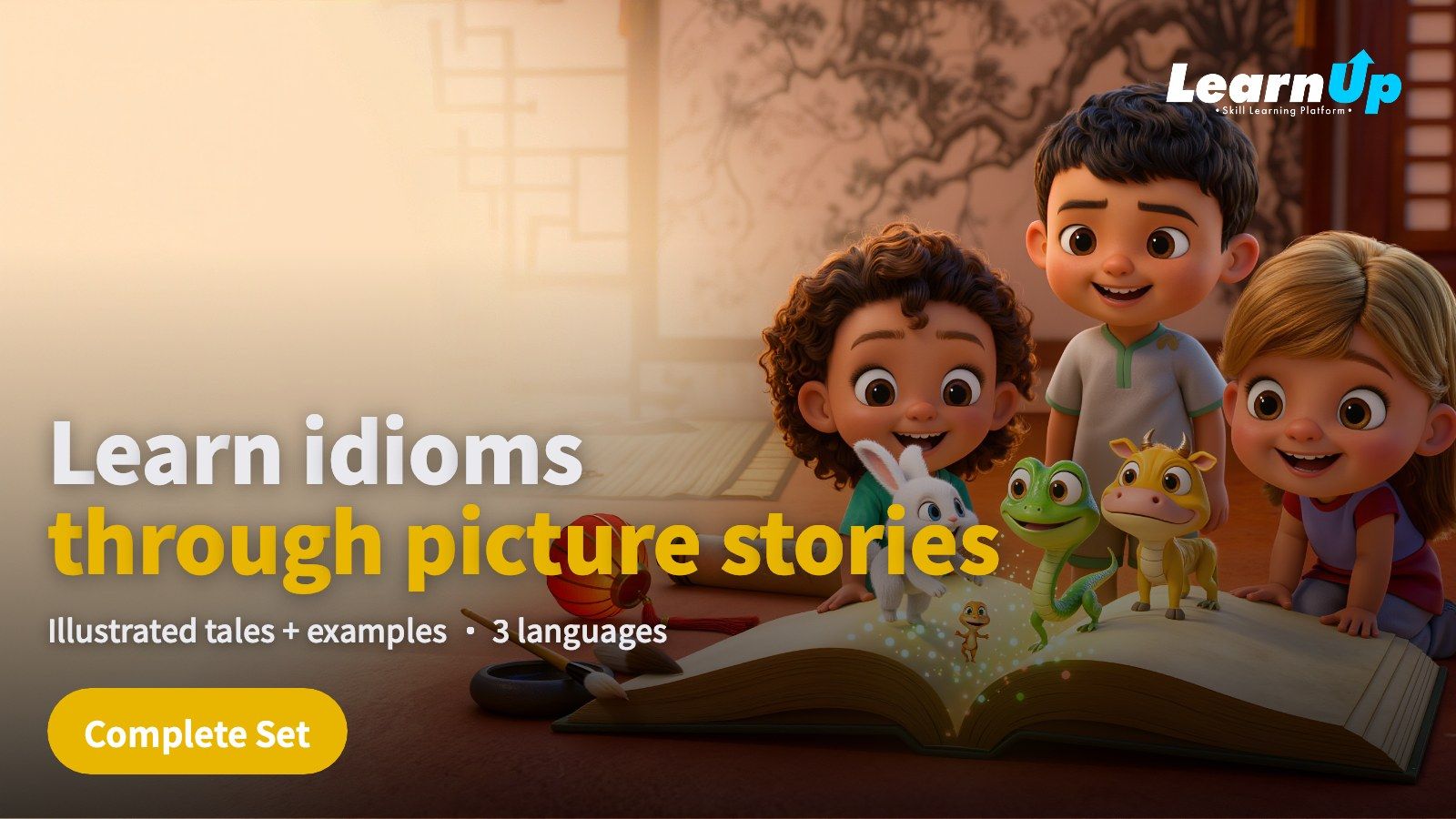 🎁 Chinese Idioms · Use & Write — Complete Set